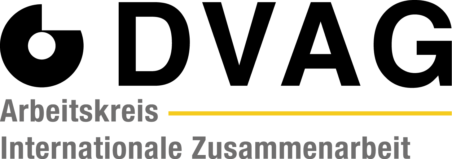 DVAG Logo des Arbeitskreises Internationale Zusammenarbeit